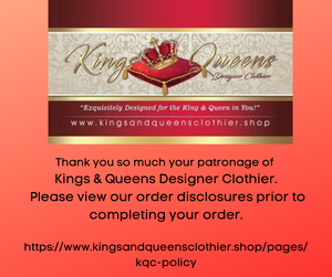 Endelig brugt Burger Kings & Queens Designer Clothier – Kings & Queens Designer Clothier